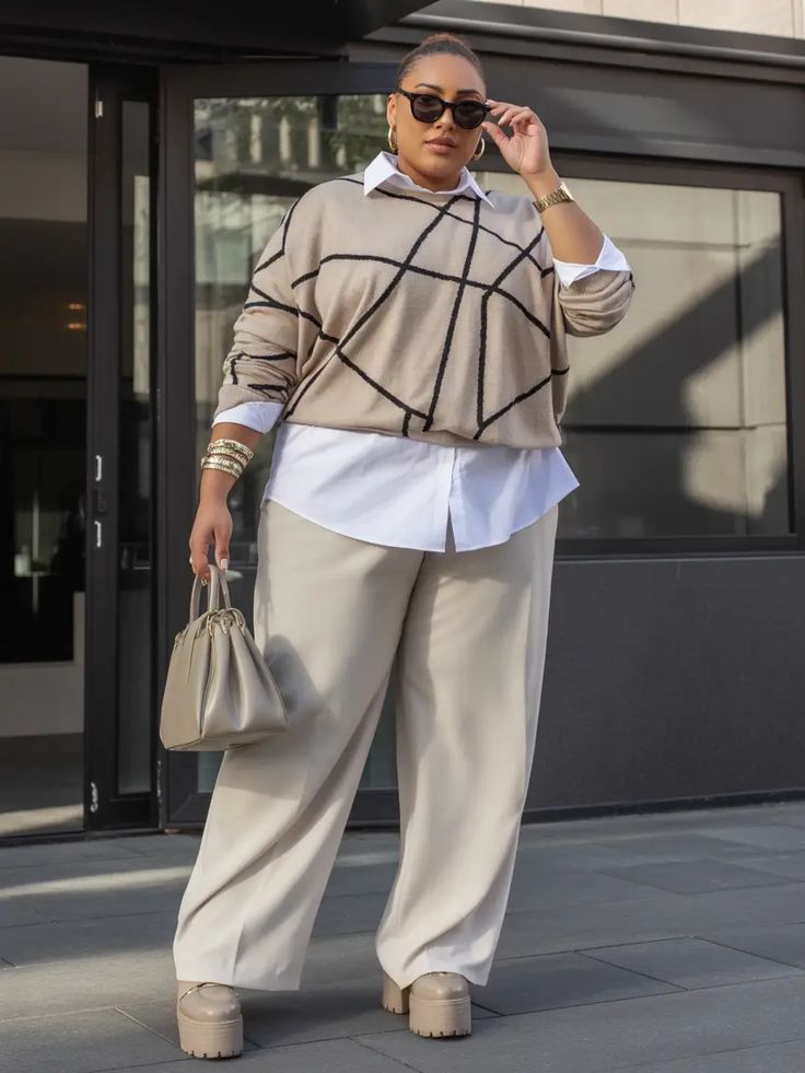 Built Her Wardrobe Around Neutral Colors
