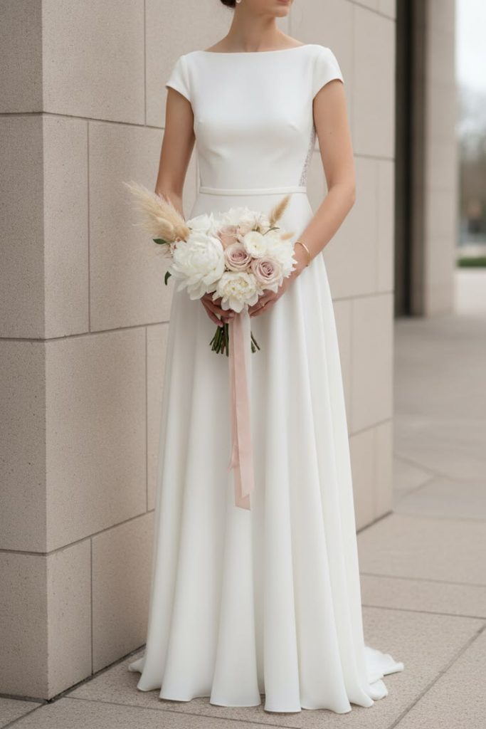 Choose a Timeless A-Line Gown