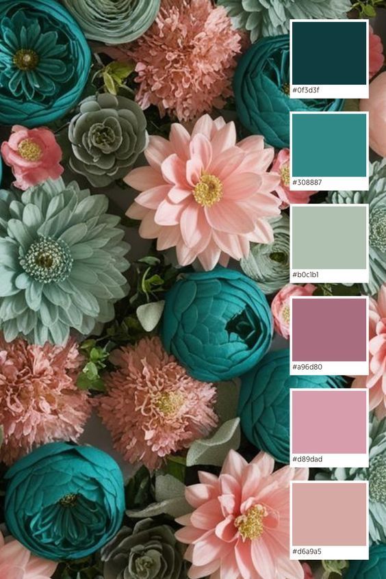 Floral Inspiration Colour Palette