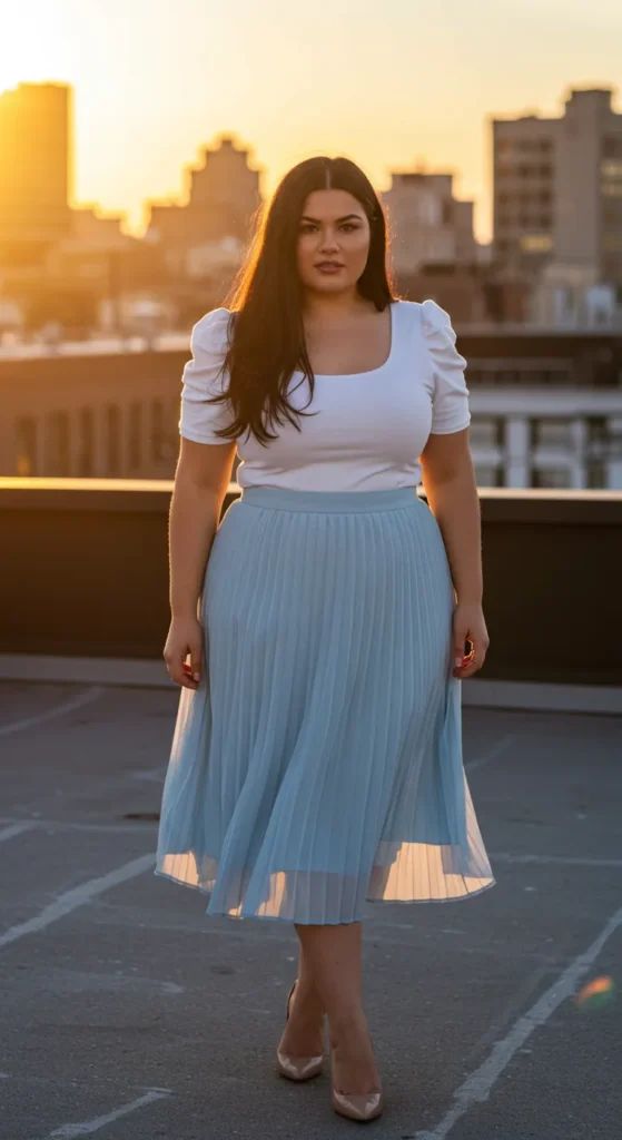 31 Modest Apple Body Shape Outfits That Feel Stylish and Flattering