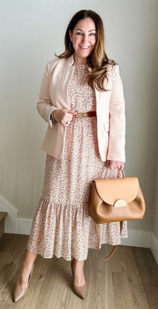 Rich Mom Inspired Church Look