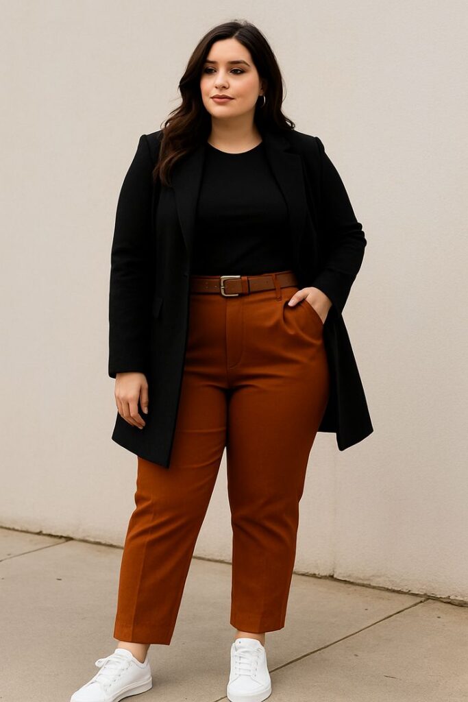 She Invested in One Great Blazer