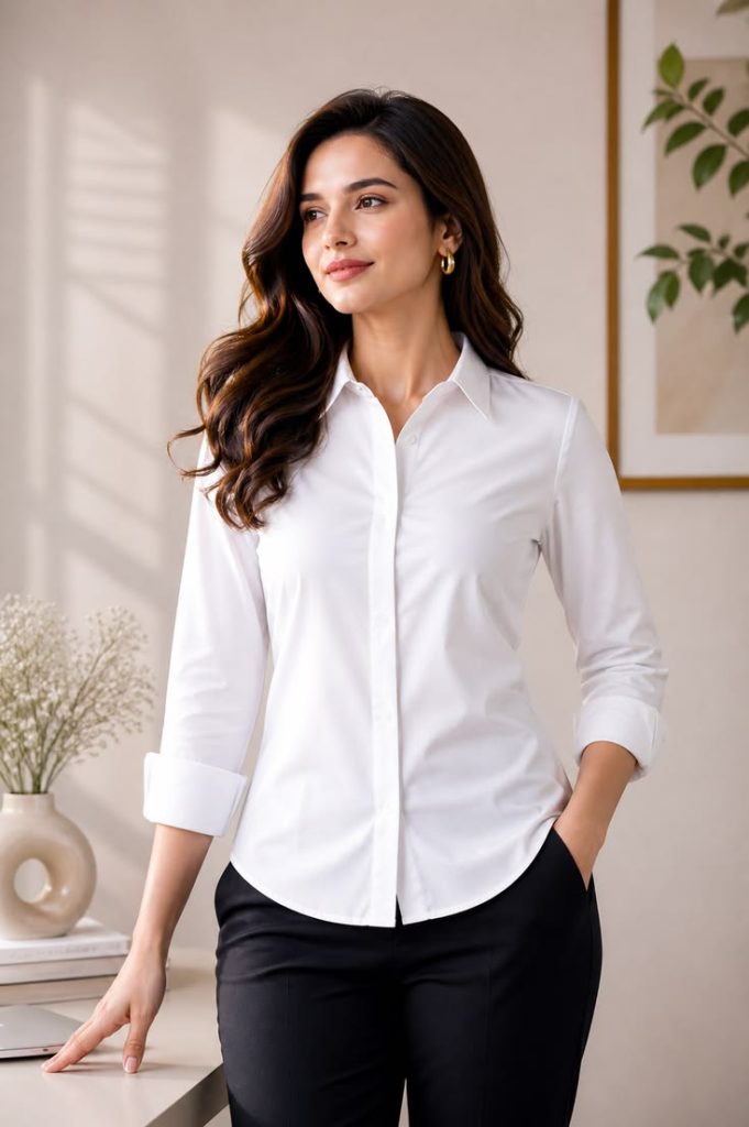 Wear a Crisp White Shirt