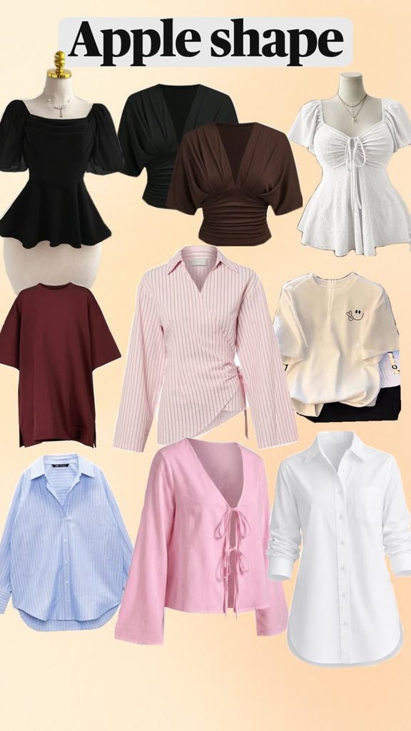 Best Tops for Apple Shapes