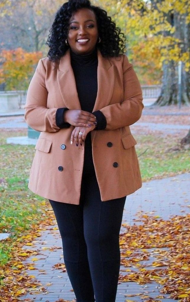 Blazer Under a Waterproof Coat
