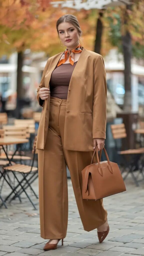 Camel for a Quiet Luxury Look