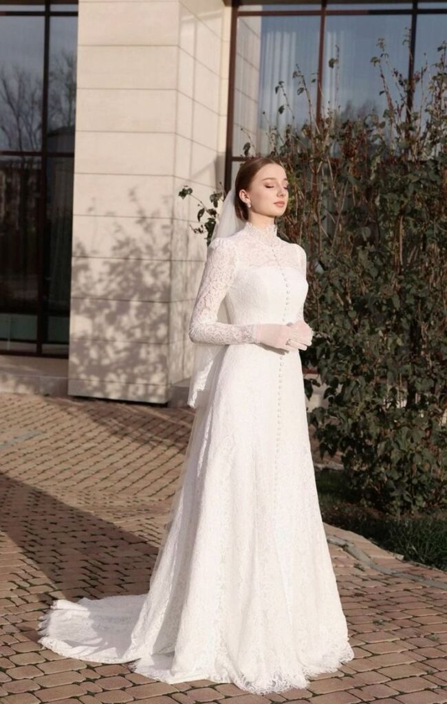 Classic A-Line Wedding Dress