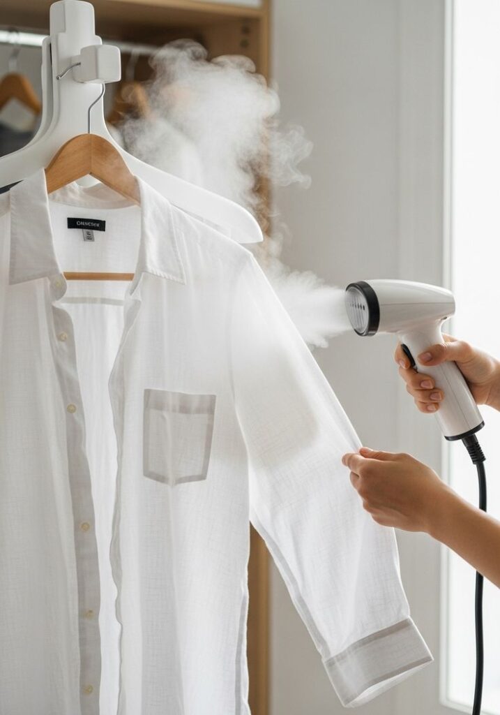 Iron or Steam Your Clothes