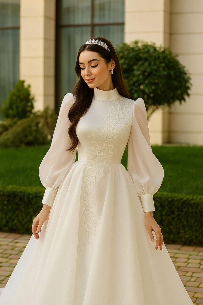 Long Sleeve Modest Wedding Dresses That Feel Royal
