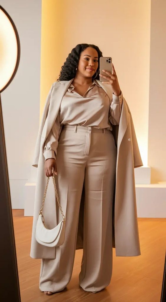 Monochromatic Neutral Outfit