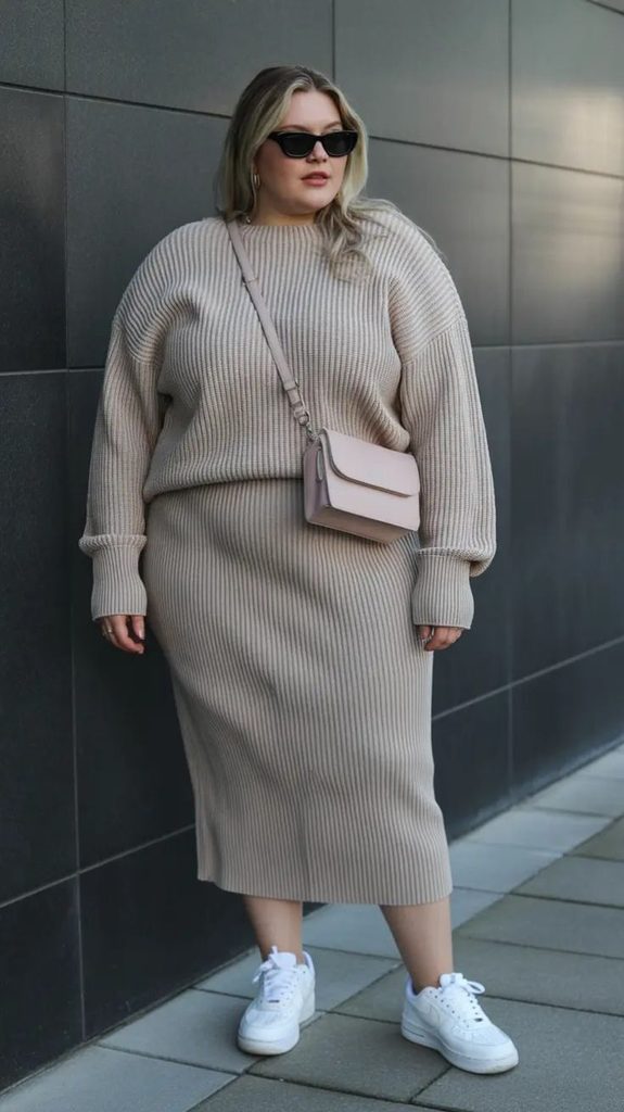Neutral Knit Set