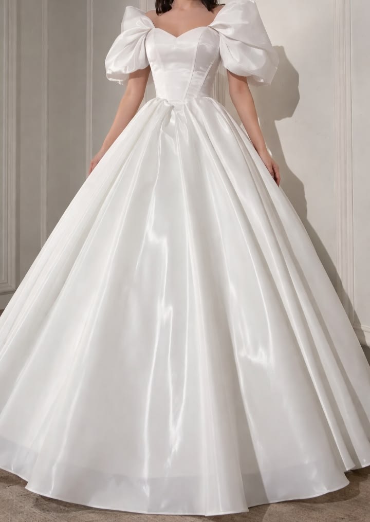 Satin Ball Gown