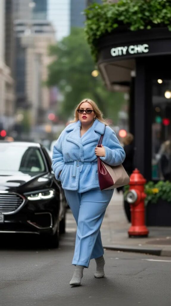Soft Blue for a Fresh and Polished Look