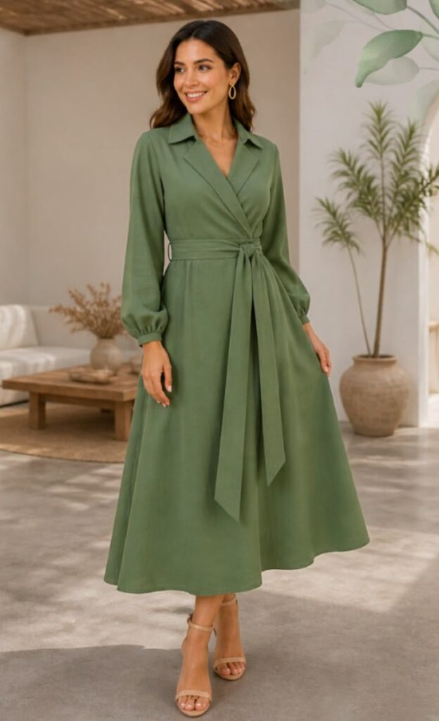 Tailored Maxi Dress
