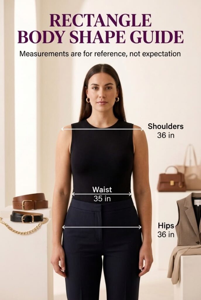 Understand the Rectangle Body Shape