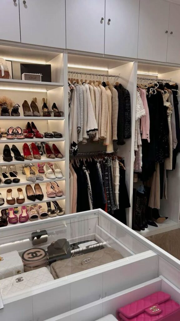 sophisticated wardrobe