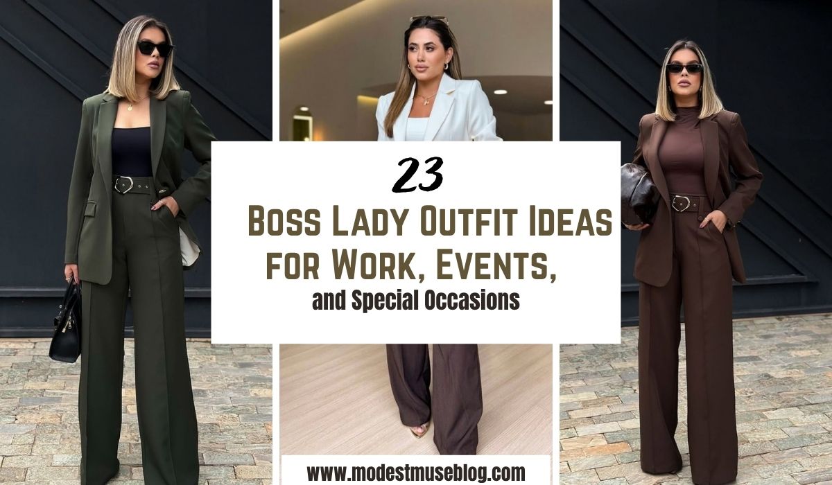 boss lady dress code 23 Outfit Ideas for Work, Events, and Special Occasions stddel
