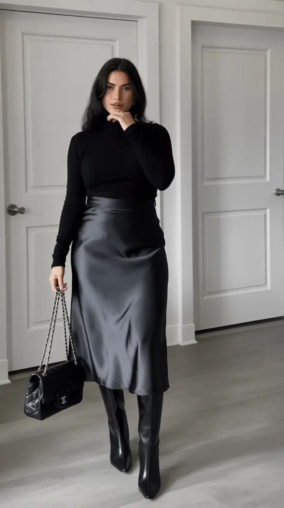 Classy Fall Date-Night Outfit