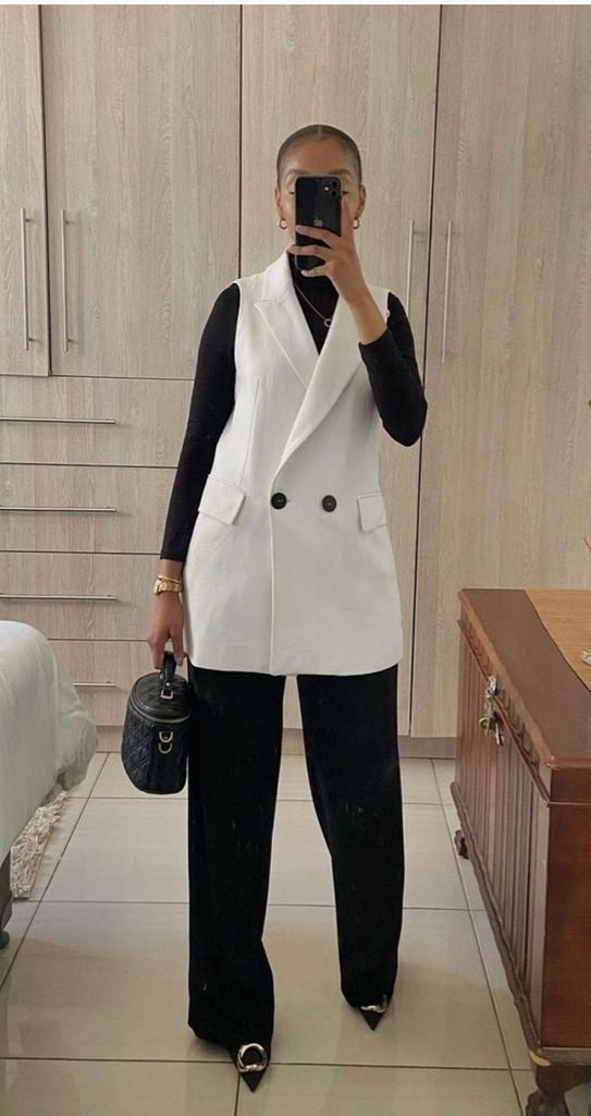 How to Style a Sleeveless Blazer for a Chic, Put-Together Outfit