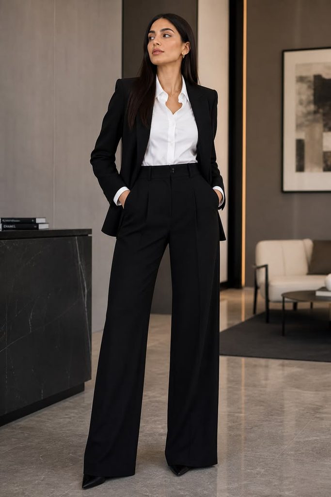Try a Crisp White Shirt