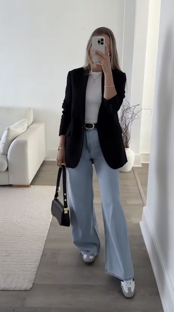 Wear a Simple Top Underneath