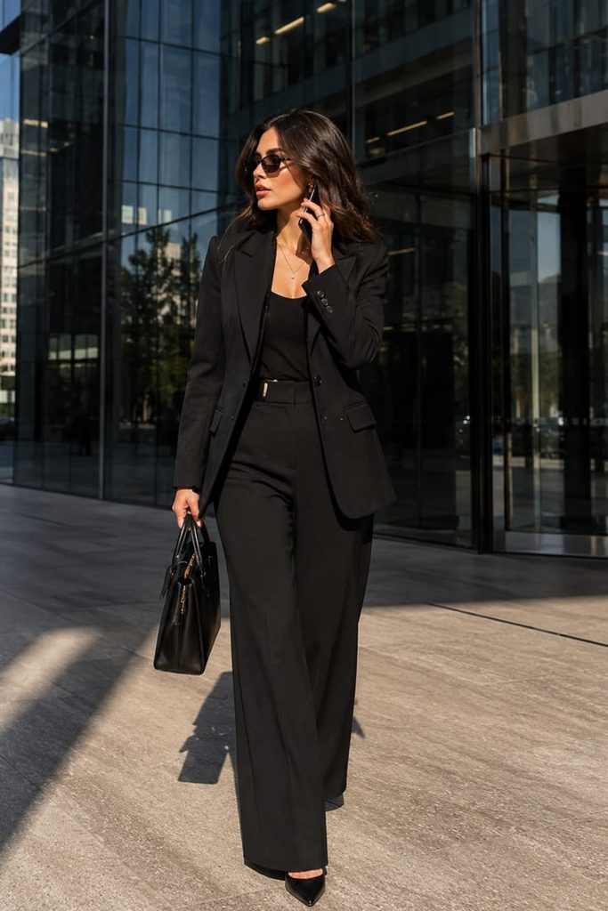 create a Boss-Lady Look