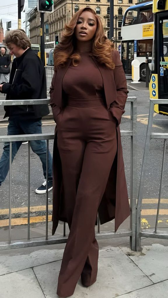 Brown Monochrome Outfit