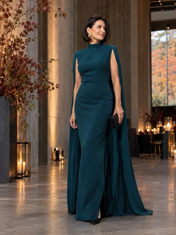  Jewel-Tone Modest Evening Dress
