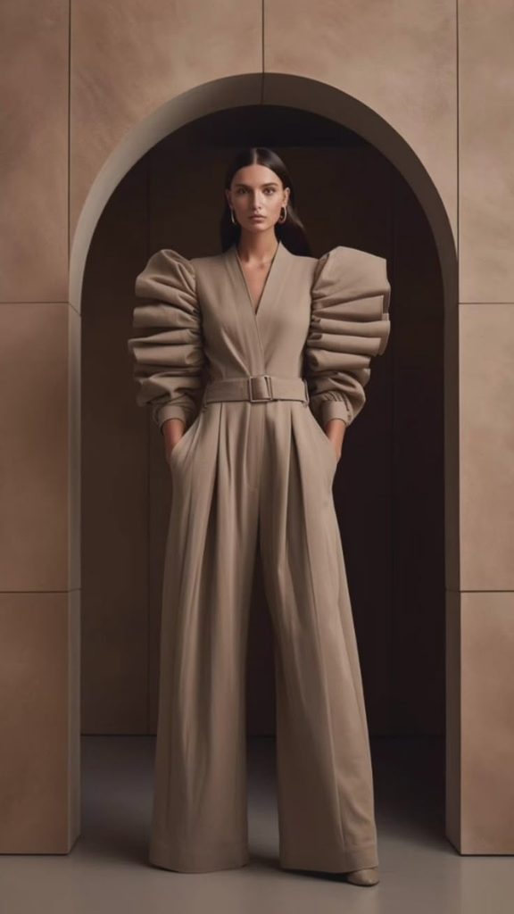 Modest Jumpsuit With Statement Heels